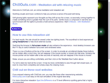 Tablet Screenshot of chillouts.com